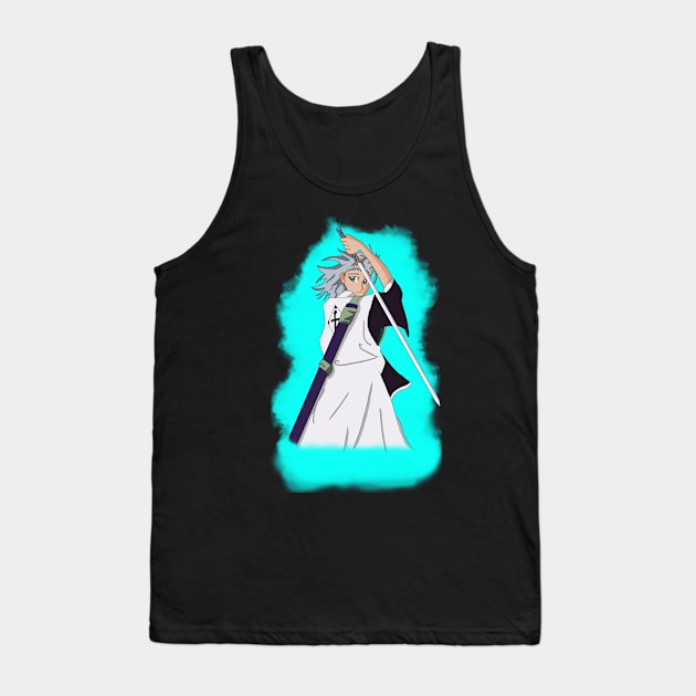 Toshiro Hitsugaya Tank Top by Deanfrazer1